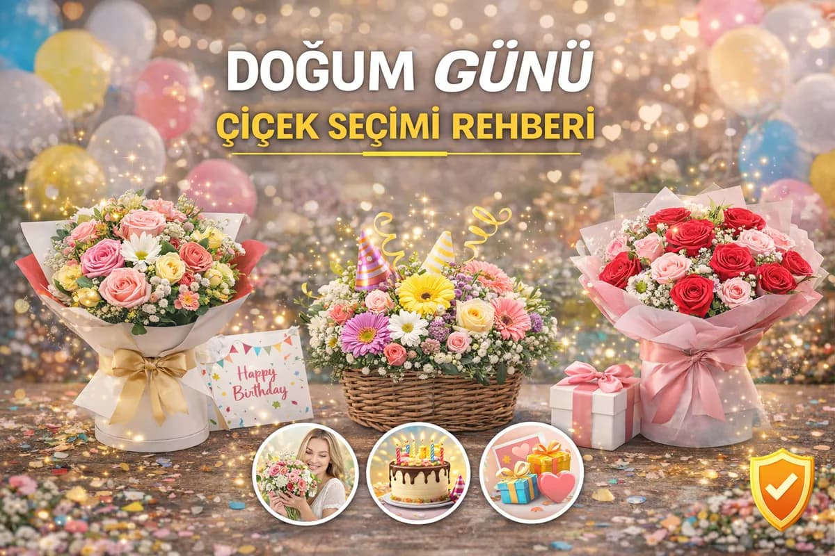 Doğum Günü Çiçek Seçimi Rehberi