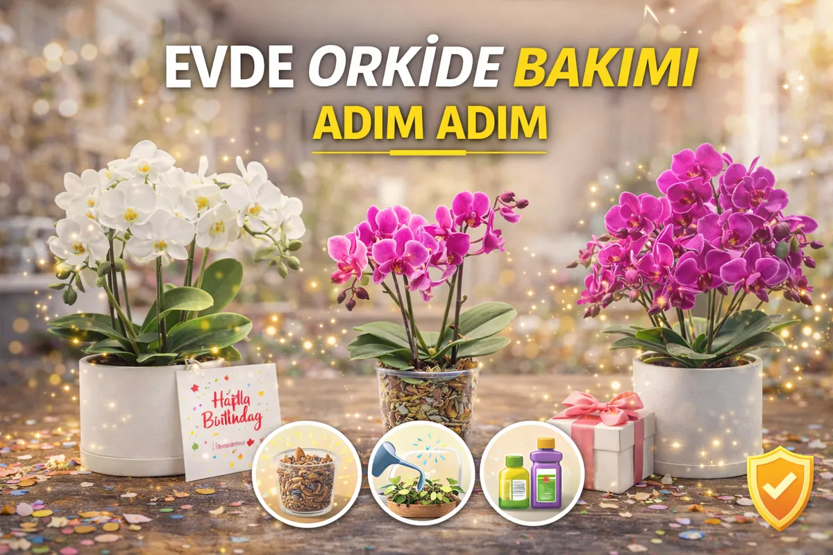 Evde Orkide Bakımı: Adım Adım