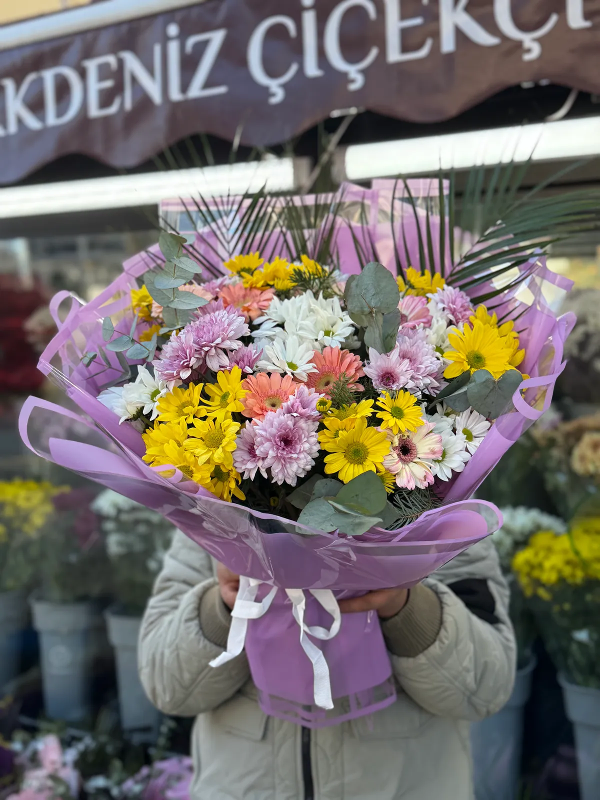 Karışık Papatya ve Krizantem